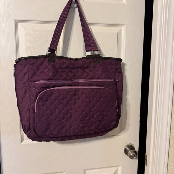 Thirty-One reversible tote, diaper bag, computer bag - Picture 1 of 7